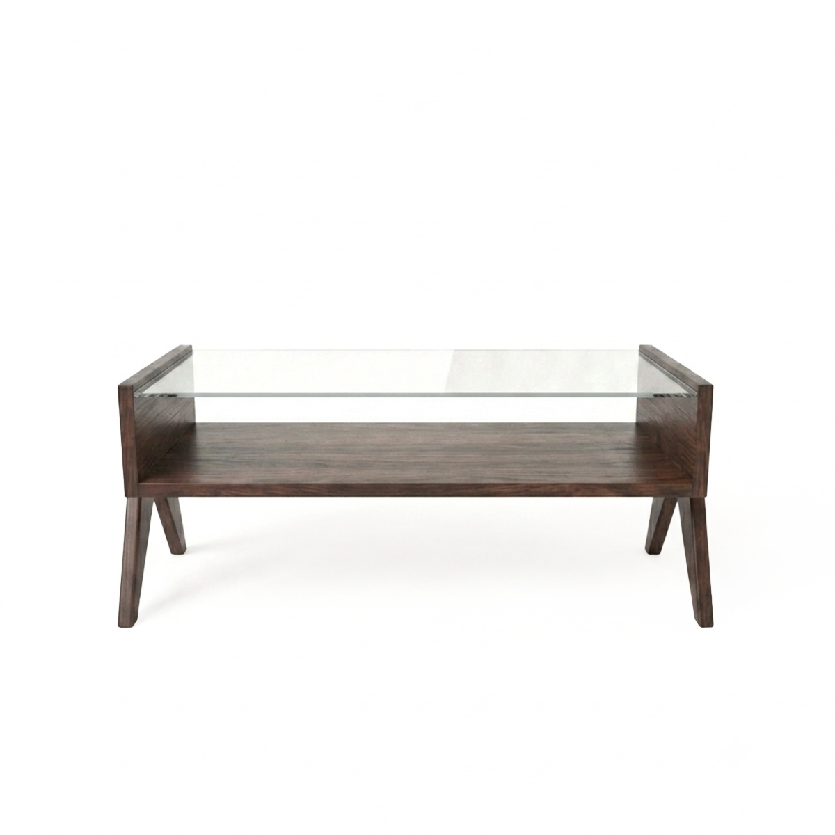 Crystal Wood Center Table