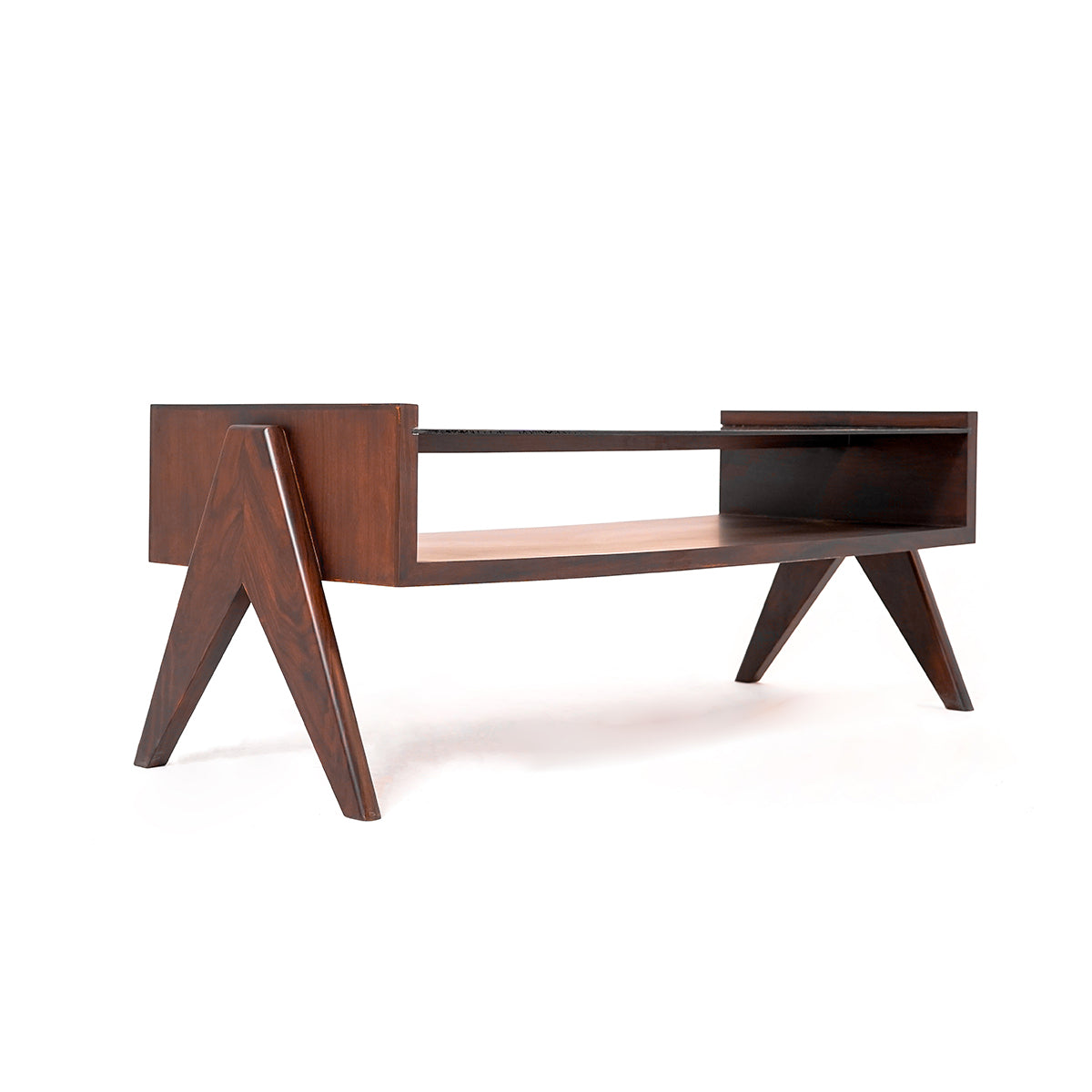 Crystal Wood Center Table