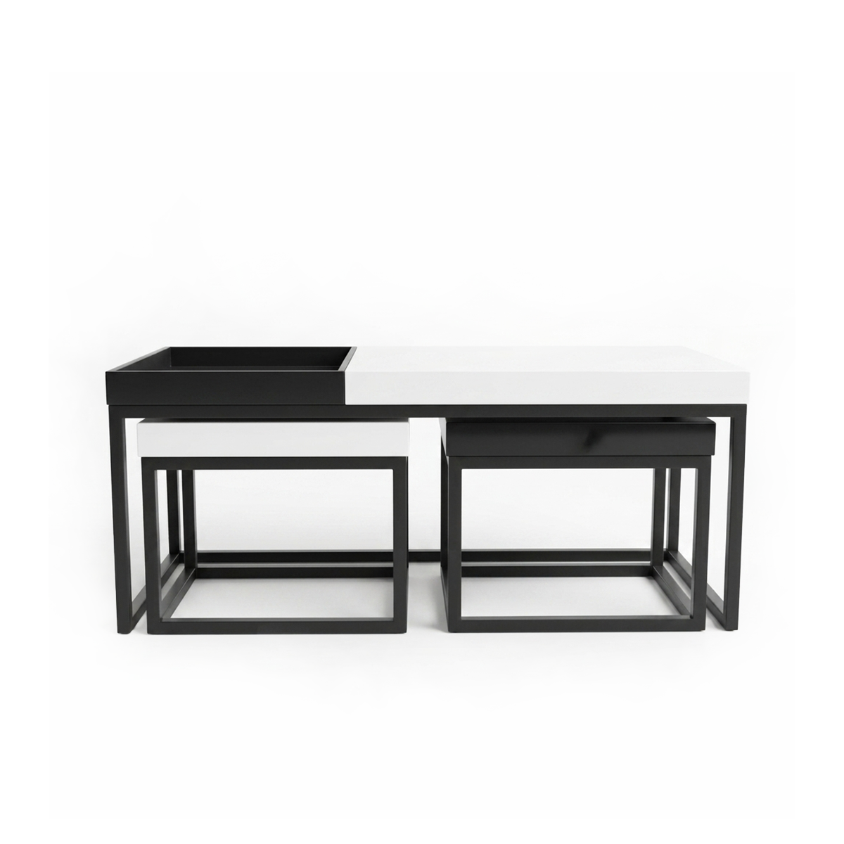 Dual Elegance Center Table