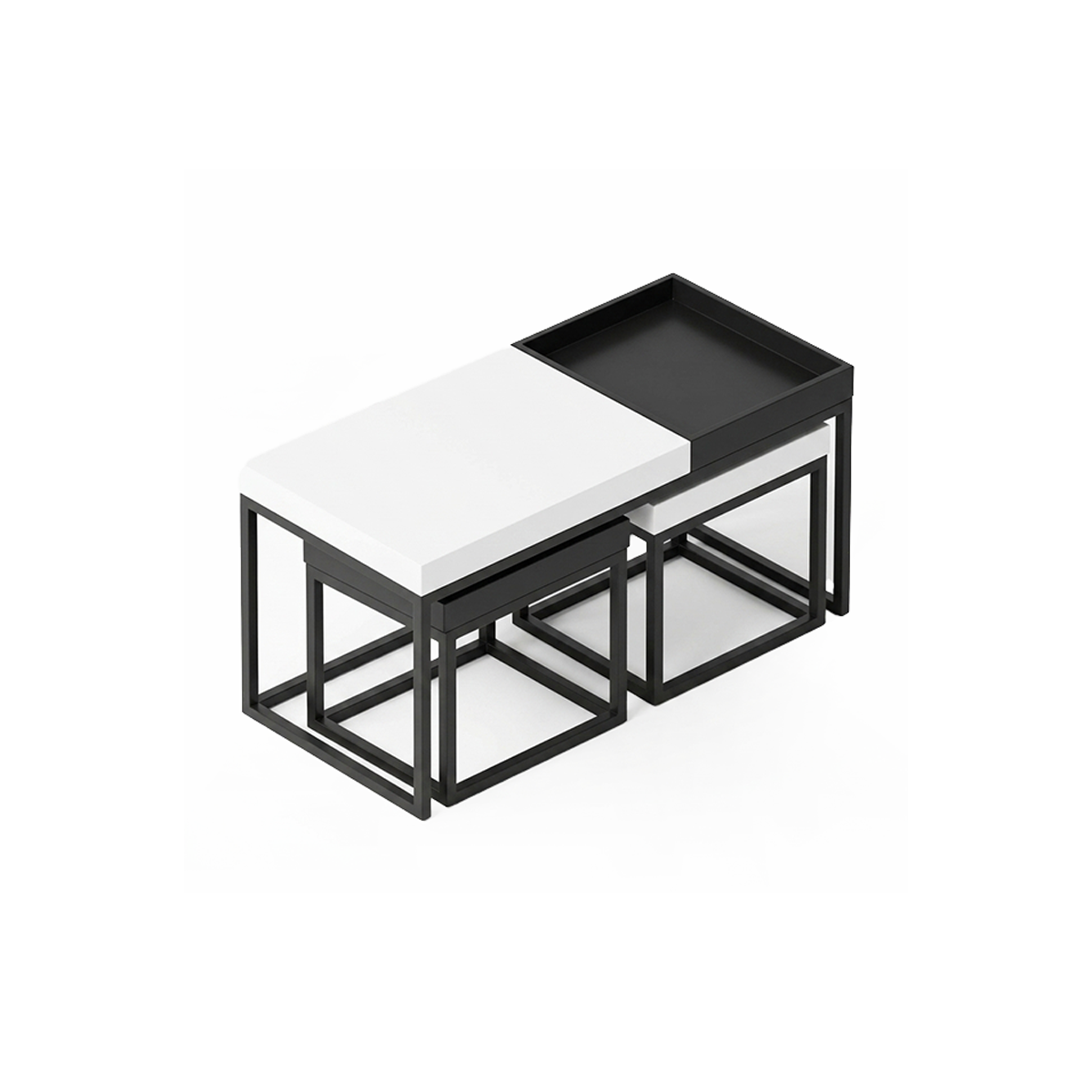 Dual Elegance Center Table