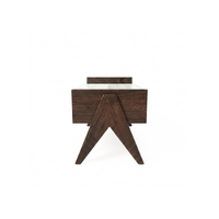 Crystal Wood Center Table