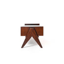 Crystal Wood Center Table