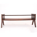 Crystal Wood Center Table