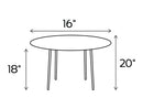 Linea End Table