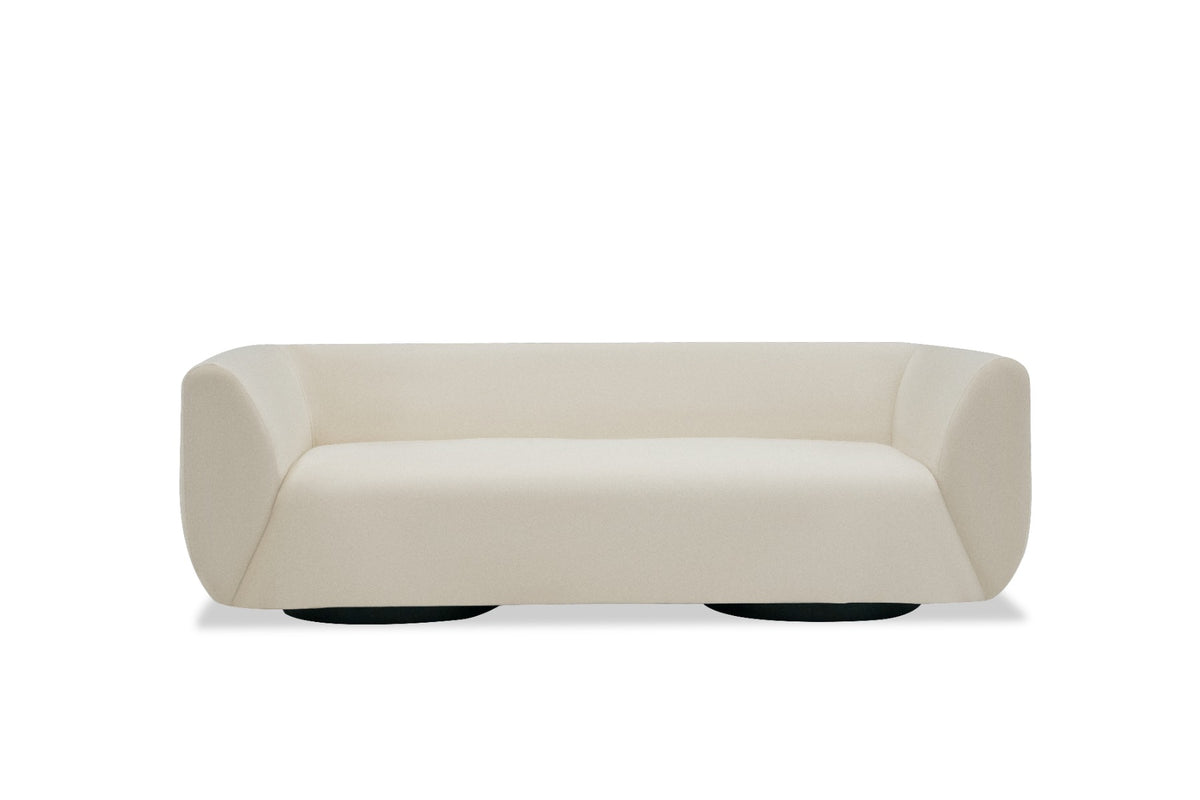 White / 3 Seater