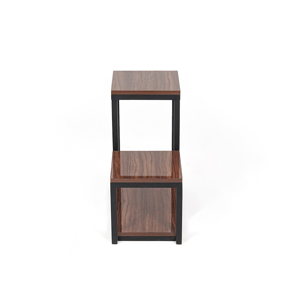 Iron Wood End Table