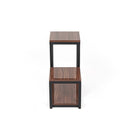 Iron Wood End Table