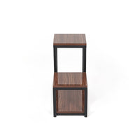 Iron Wood End Table