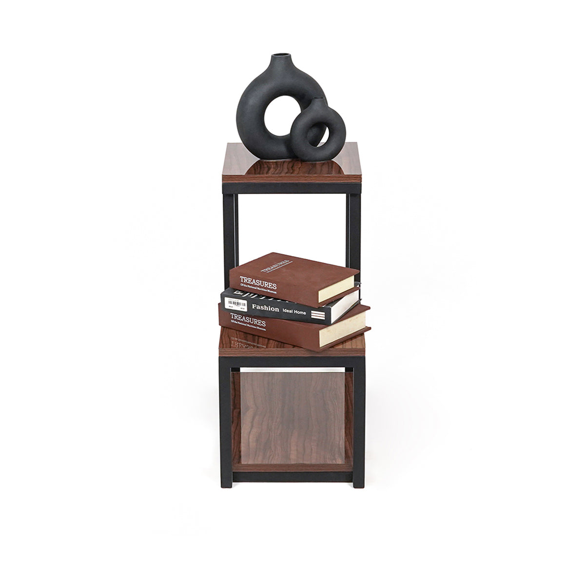 Iron Wood End Table