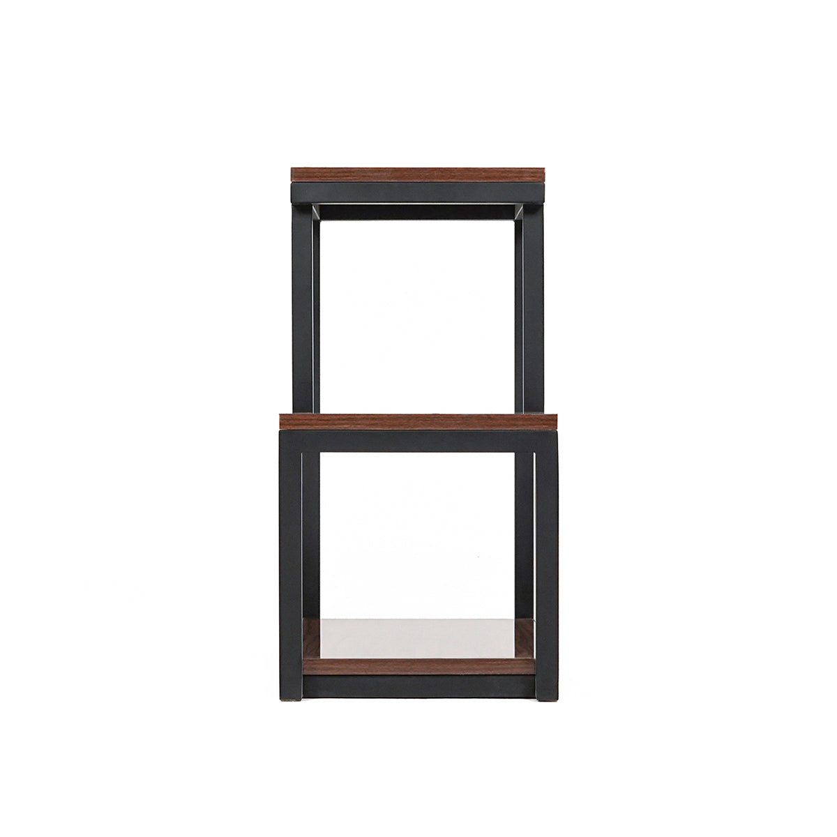 Iron Wood End Table