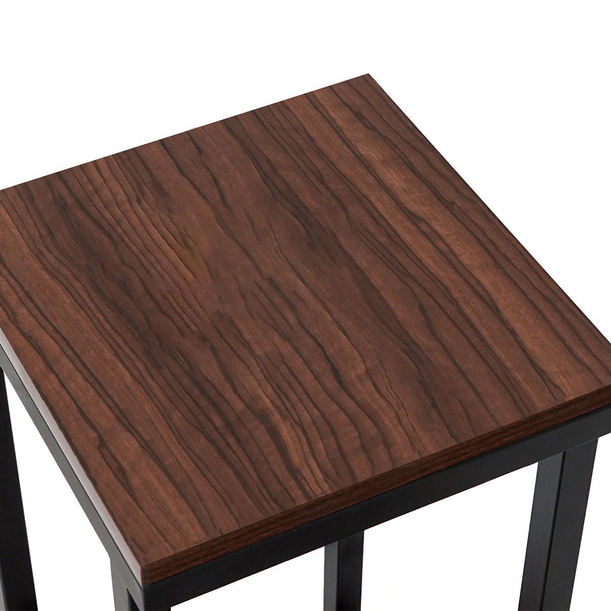 Iron Wood End Table