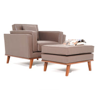 Jackie Chair With Foot Rest